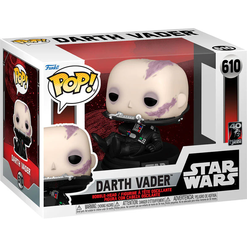 Figura Pop Star Wars 40Th Darth Vader