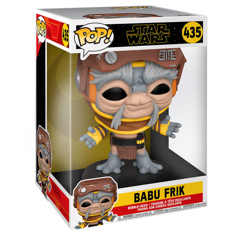 Figura Pop Star Wars Babu Frik 25Cm - Image 3