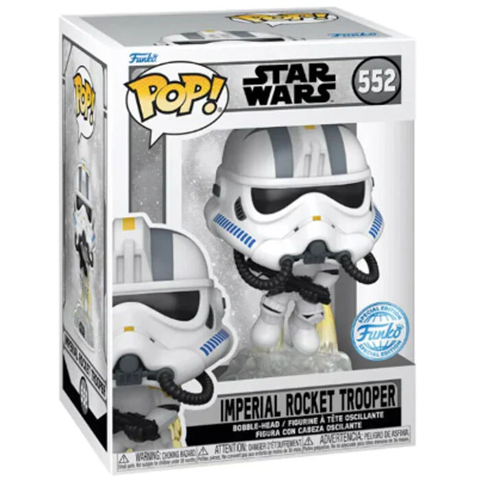 Figura Pop Star Wars Battlefront Imperial Rocket Trooper Exclusive