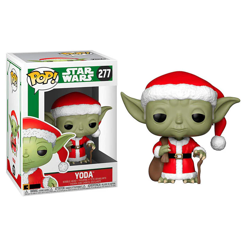Figura Pop Star Wars Holiday Santa Yoda - Image 2