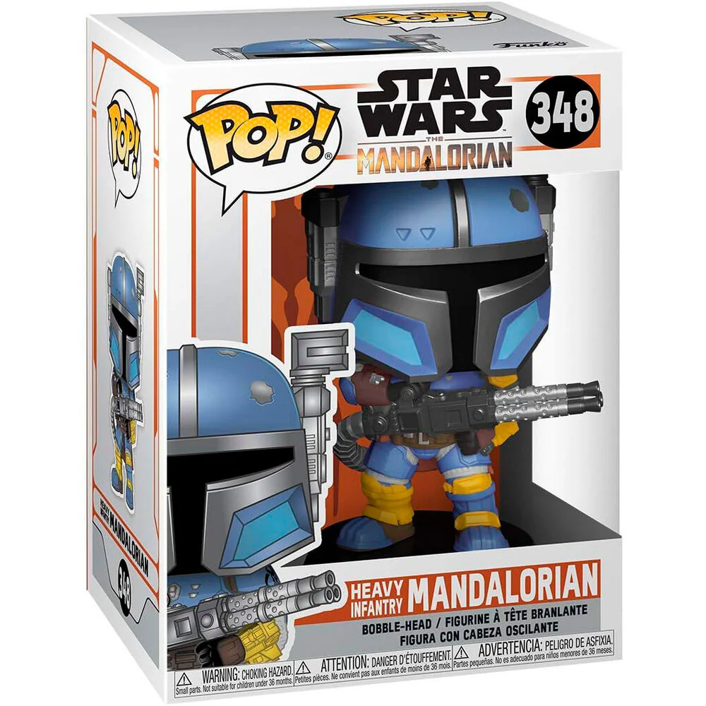 Figura Pop Star Wars Mandalorian Heavy Infantry Mandalorian - Image 2