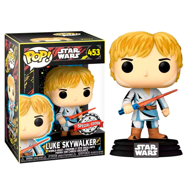 Figura Pop Star Wars Retro Series Luke Skywalker Exclusive - Image 3