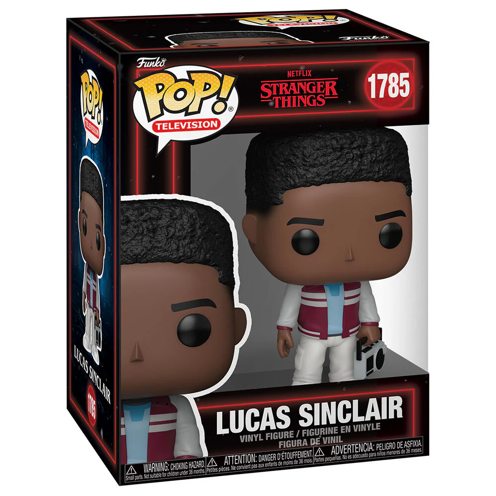 Figura Pop Stranger Things 5 Lucas Sinclair - Image 2