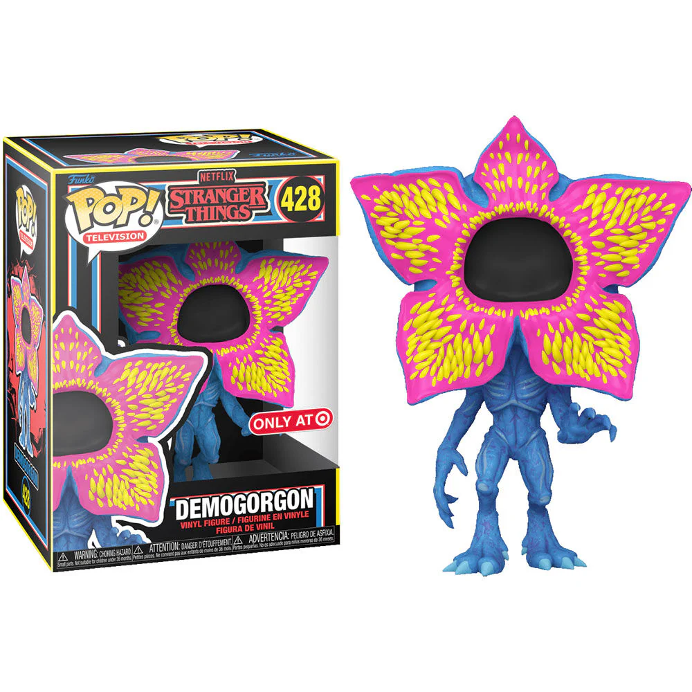 Figura Pop Stranger Things Open Face Demogorgon Black Light Exclusive - Image 2