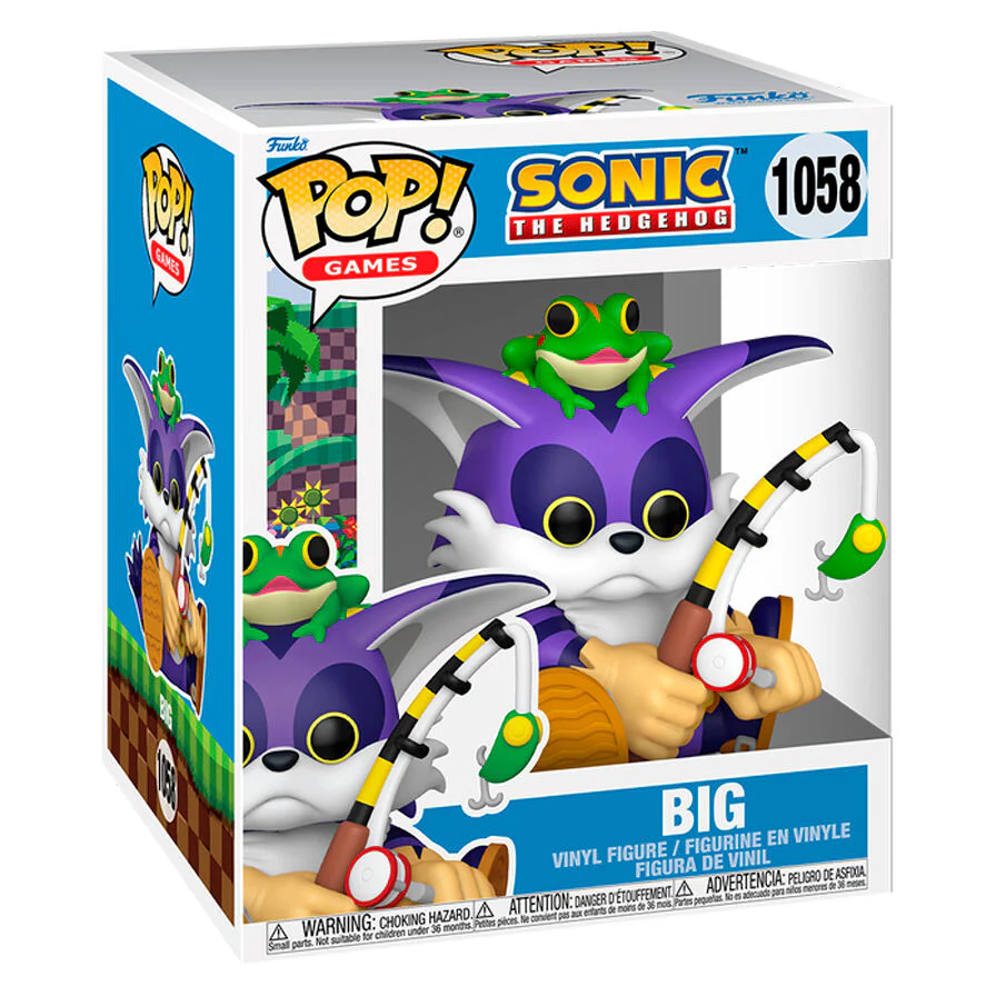 Figura Pop Super Sonic The Hedgehog Big