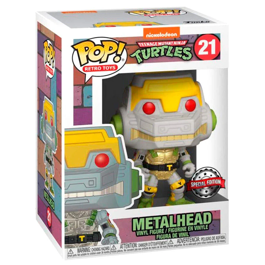 Figura Pop Teenage Mutant Ninja Turtles Metalhead Exclusive - Image 2