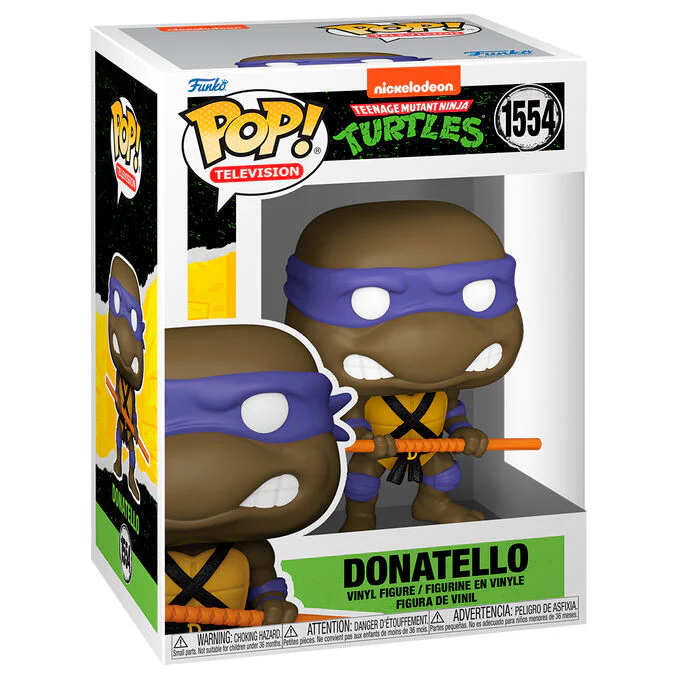 Figura Pop Tortugas Ninja Donnatello