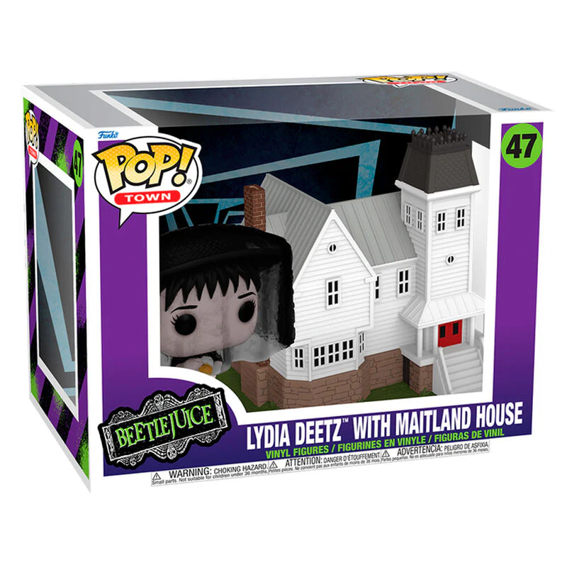Figura Pop Town Beetlejuice Lydia Deetz With Maitland House - Image 2