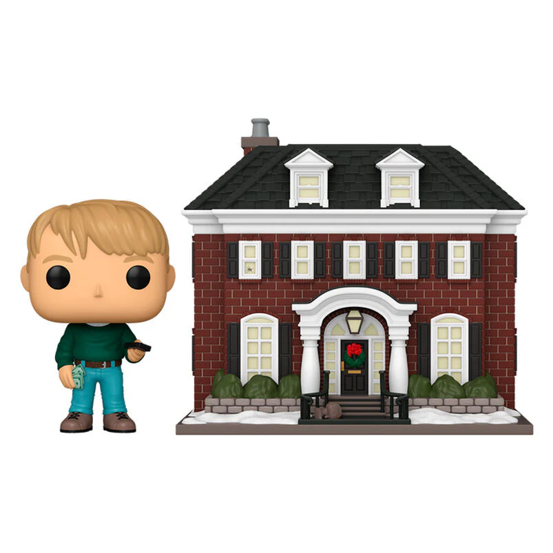Figura Pop Town Home Alone Kevin With Mccallister Home