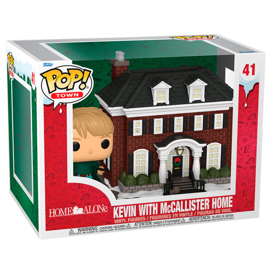 Figura Pop Town Home Alone Kevin With Mccallister Home - Image 2