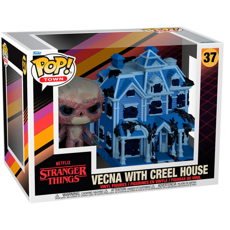 Figura Pop Town Stranger Things Vecna With Creel House