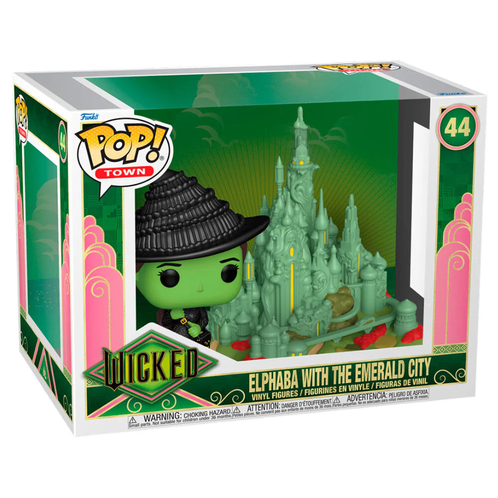 Figura Pop Town Wicked Elphaba With The Emerald City - Image 2