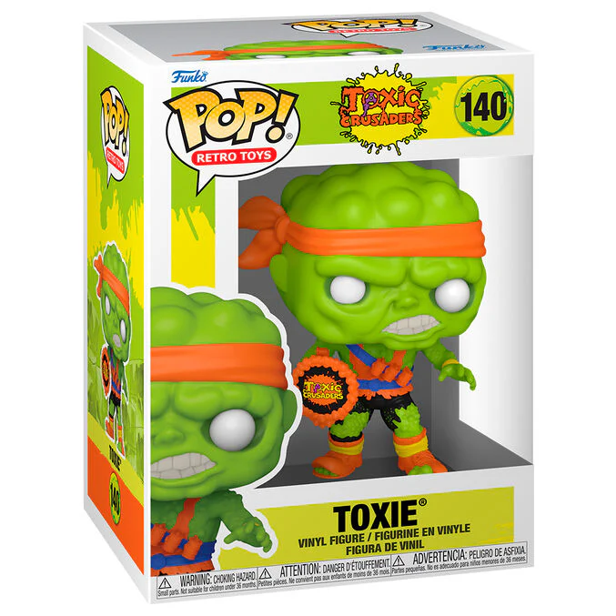 Figura Pop Toxic Crusaders Toxie