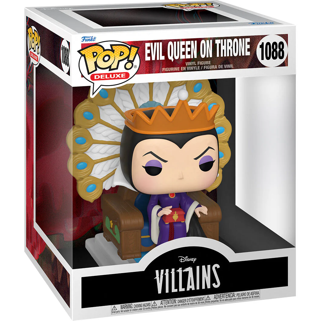 Figura Pop Villains Evil Queen On Throne - Image 3