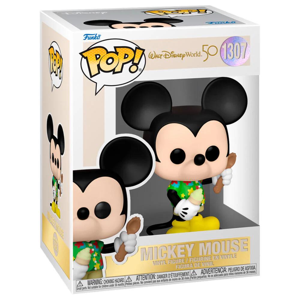 Figura Pop Walt Disney World 50Th Anniversary Mickey Mouse