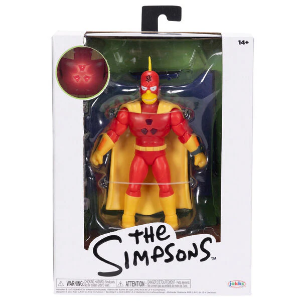 Figura Radioactive Man Los Simpsons 13Cm