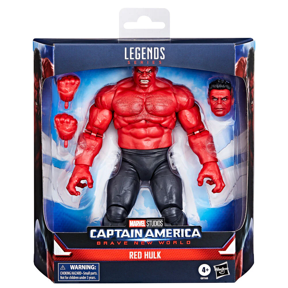 Figura Red Hullk Brave New World Capitan America Marvel 15Cm