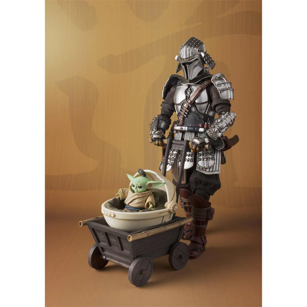 Figura Ronin Mandalorian Beskar Armor & Grogu Star Wars 18Cm - Image 4
