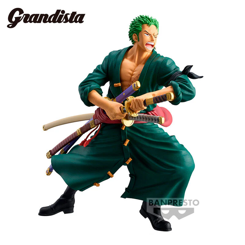 Figura Roronoa Zoro Grandista One Piece 22Cm - Image 3
