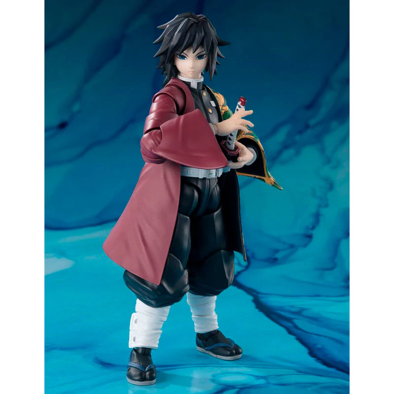 Figura S.h. Figuarts Giyu Tomioka Demon Slayer: Kimetsu No Yaiba 15Cm - Image 2