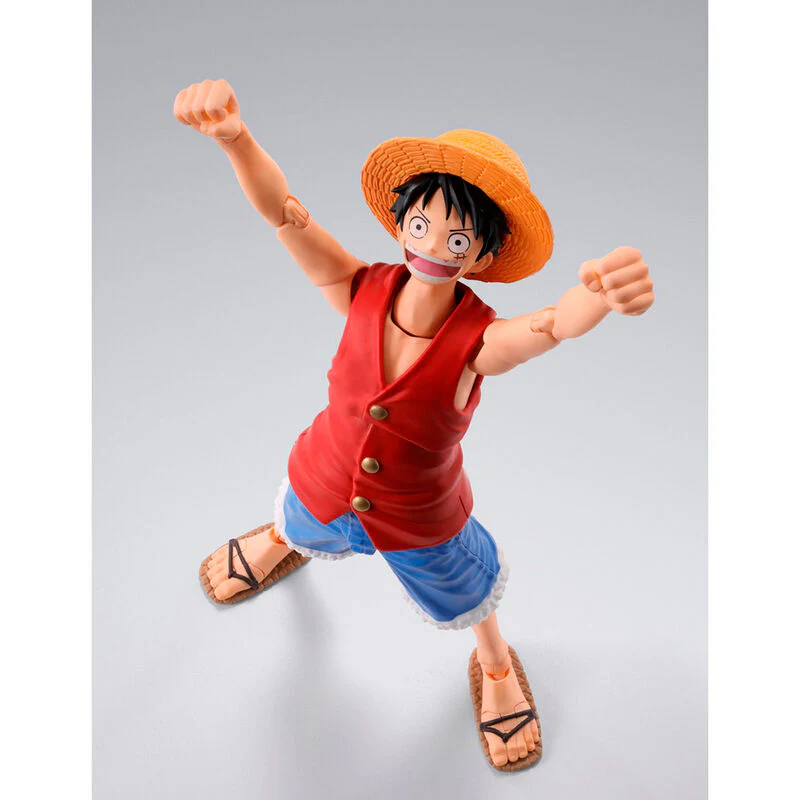 Figura S.h Figuarts Monkey D Luffy Romance Dawn One Piece 14Cm - Image 3