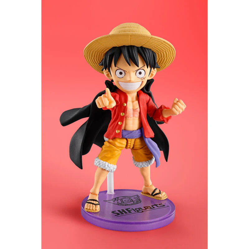 Figura S.h Figuarts Monkey D. Luffy World Collectable One Piece 7,5Cm