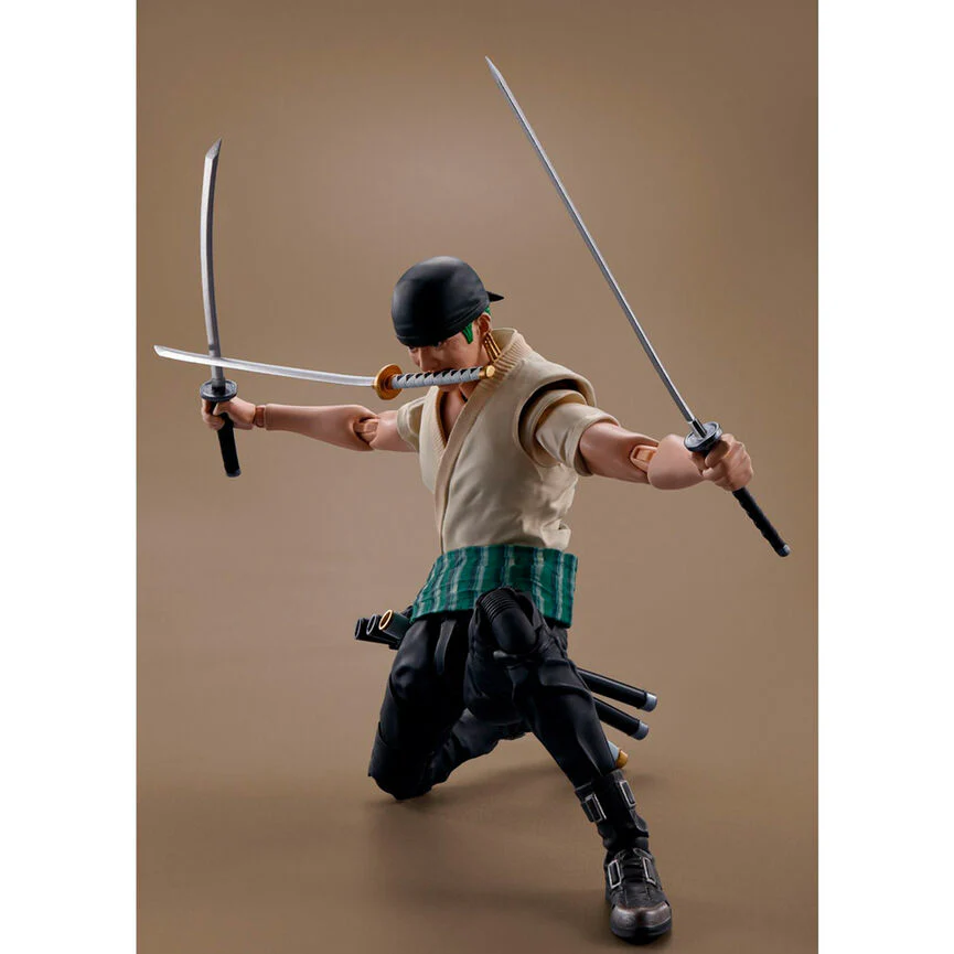 Figura S.h. Figuarts Roronoa Zoro Netflix Series One Piece 14,5Cm - Image 4