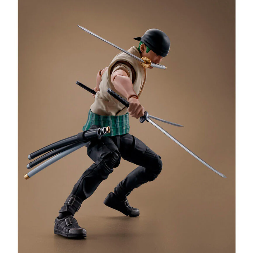 Figura S.h. Figuarts Roronoa Zoro Netflix Series One Piece 14,5Cm - Image 5