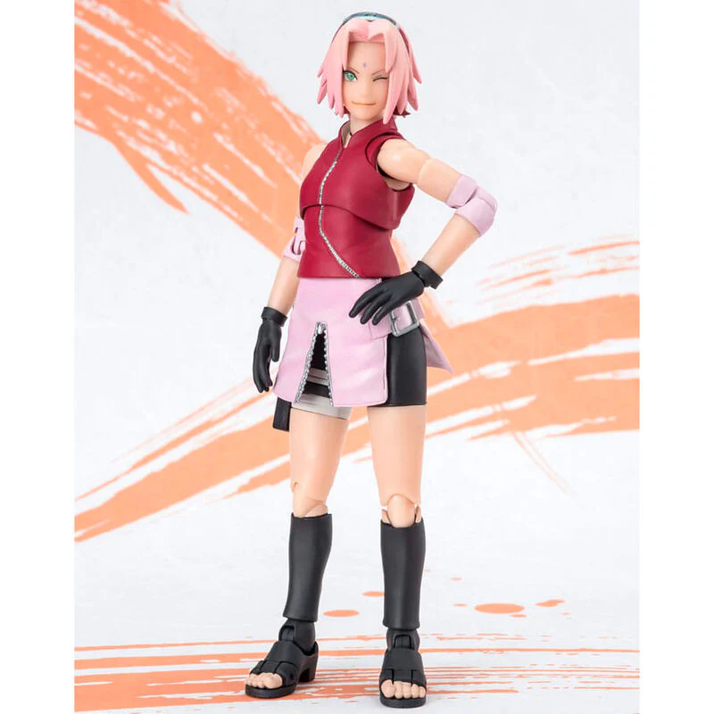 Figura S.h. Figuarts Sakura Haruno Naruto Op99 Edition Naruto Shippuden 14Cm - Image 5