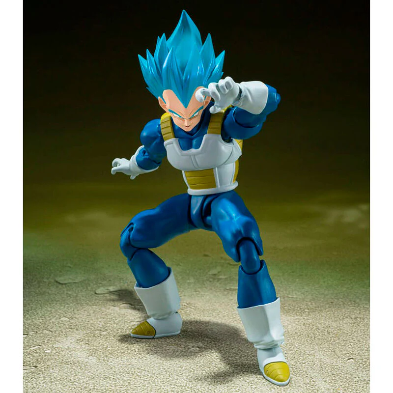 Figura S.h. Figuarts Super Saiyan God Super Saiyan Vegeta Unwavering Saiyan Pride Dragon Ball Super 14Cm