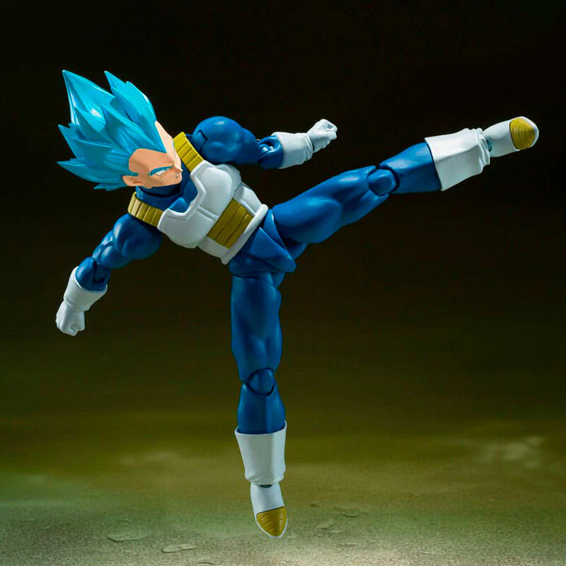 Figura S.h. Figuarts Super Saiyan God Super Saiyan Vegeta Unwavering Saiyan Pride Dragon Ball Super 14Cm - Image 5