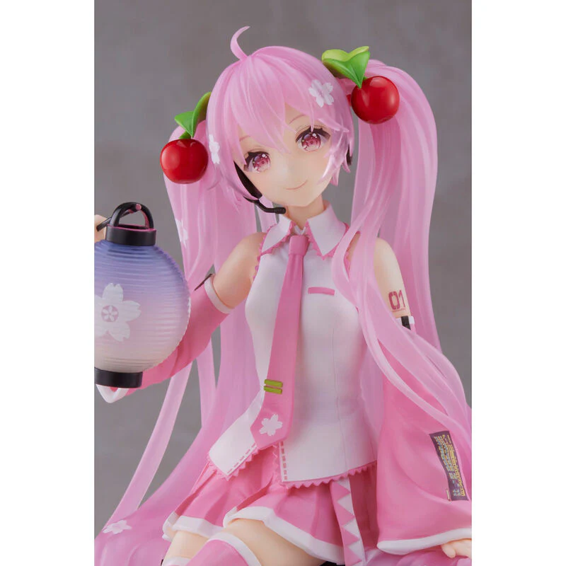 Figura Sakura Miku Amp+ Prize Sakura Lantern Ver. Hatsune Miku 18Cm - Image 6