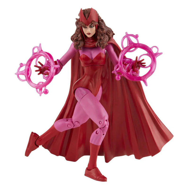 Figura Scarlet Witch Retro Marvel Legends 15Cm - Image 3