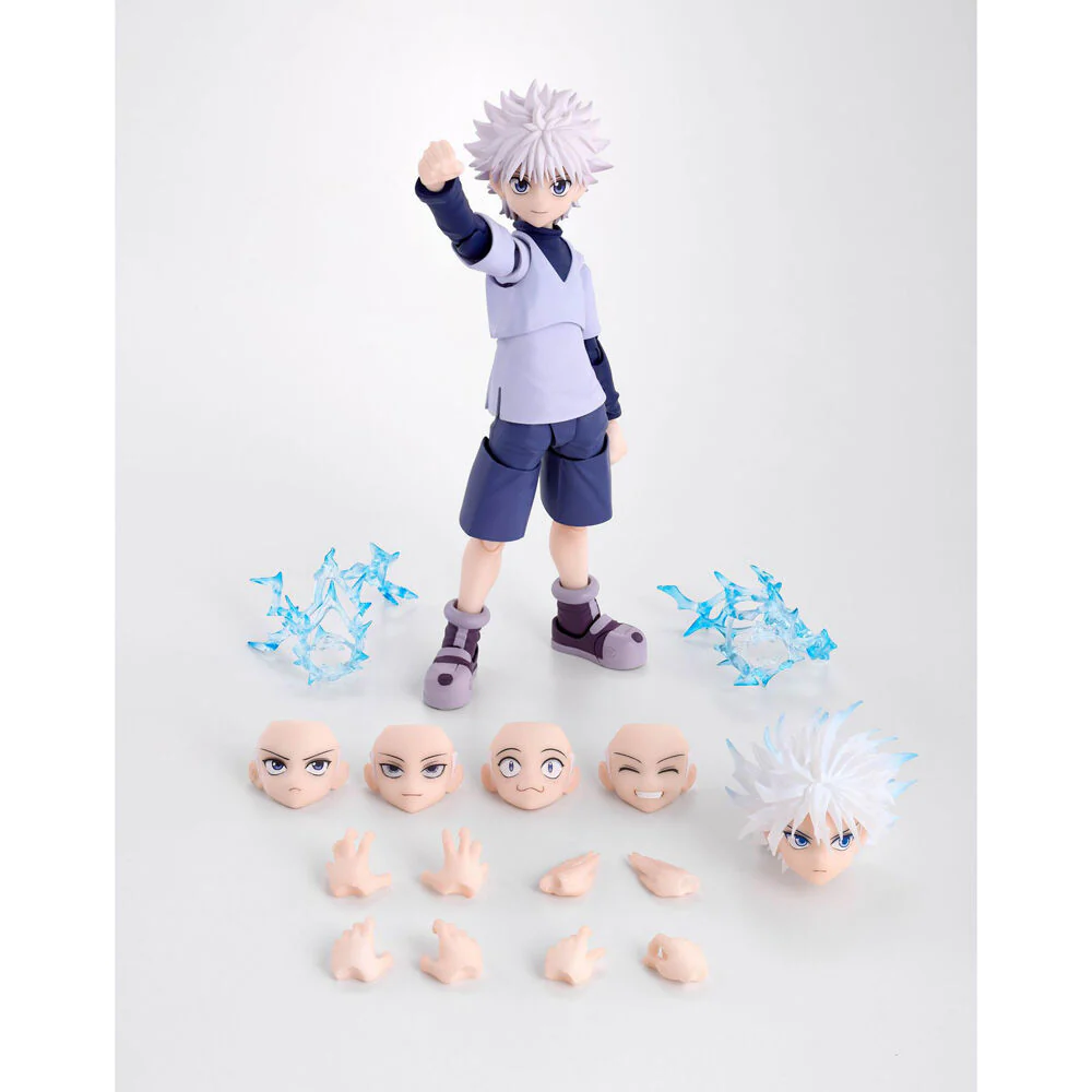 Figura S.H. Figuarts Killua Hunter X Hunter 13,5Cm - Image 5