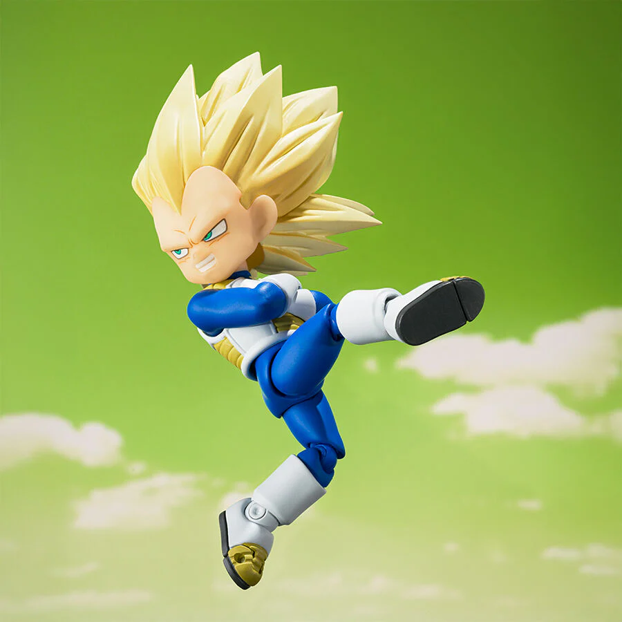 Figura S.H. Figuarts Vegeta Super Saiyan 3 Dragon Ball Daima 7,5Cm - Image 3