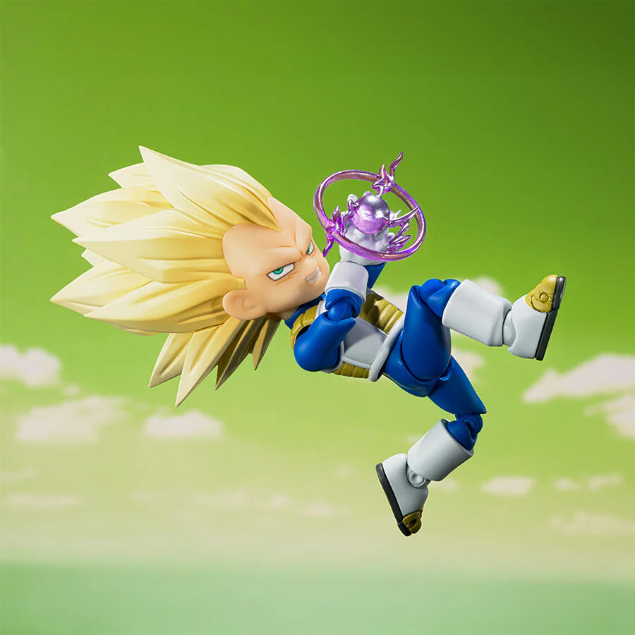 Figura S.H. Figuarts Vegeta Super Saiyan 3 Dragon Ball Daima 7,5Cm - Image 5
