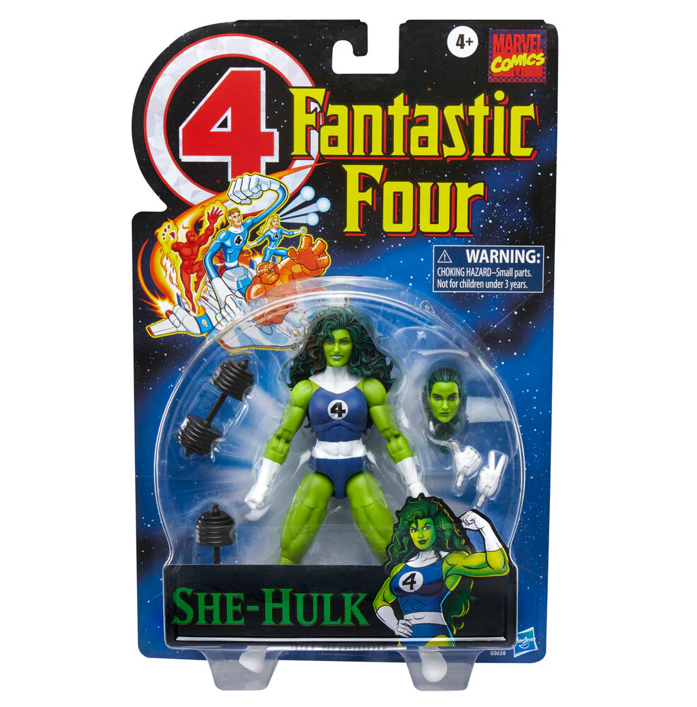 Figura She-hulk Los 4 Fantasticos Marvel 15Cm
