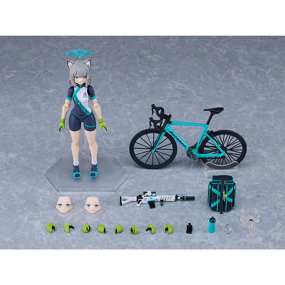 Figura Shiroko Sunaookami Cycling Blue Archive Figma 14,5Cm 2 - Image 2