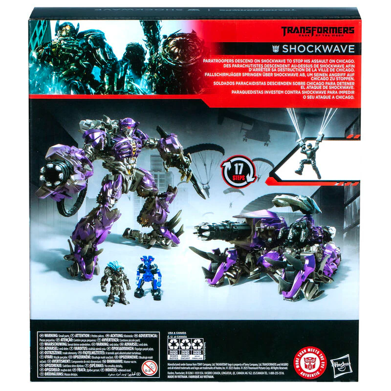 Figura Shockwave Studio Series Age Of Extinction Transformers 21Cm - Image 5