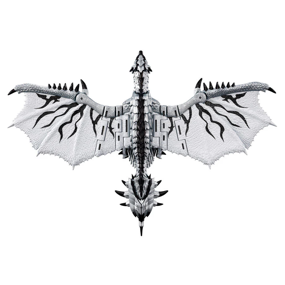 Figura Silver Rathalos Prime Monster Hunter Transformers 13Cm - Image 4