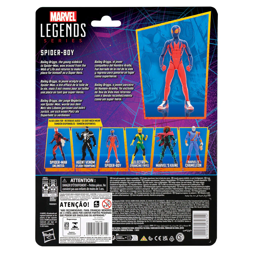 Figura Spider-boy Spider-man Marvel 15Cm - Image 9