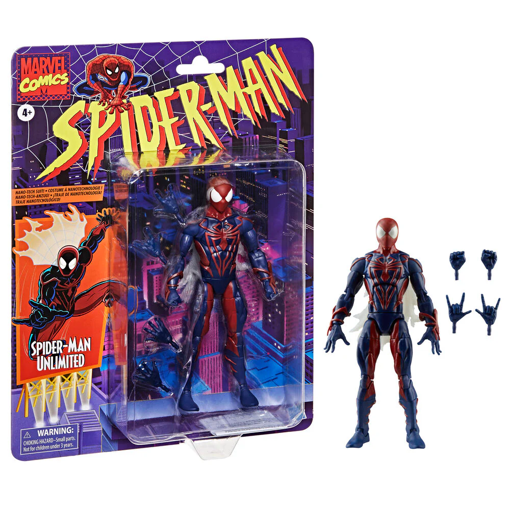 Figura Spider-man Unlimited Spiderman Marvel Comics 15Cm