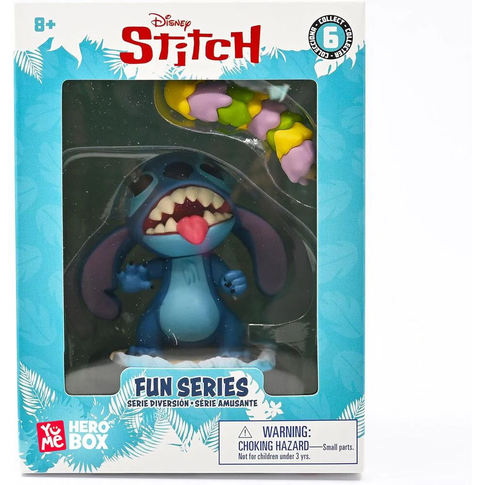 Figura Stitch Gloton Hero Box Stitch Disney 8Cm - Image 2