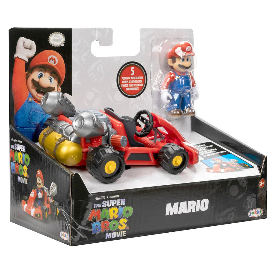 Figura Super Mario Kart La Pelicula Mario Kart 7Cm - Image 7