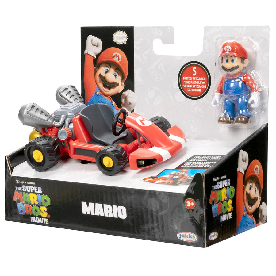 Figura Super Mario Kart La Pelicula Mario Kart 7Cm - Image 8