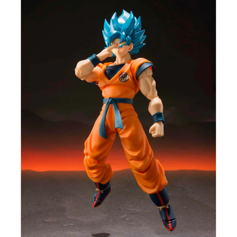 Figura Super Saiyan God Super Saiyan Son Goku Dragon Ball Super Broly 14Cm - Image 5