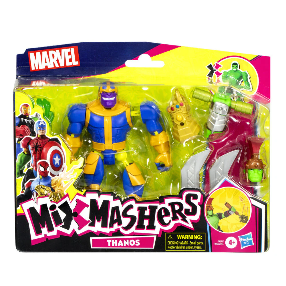 Figura Thanos Deluxe Mix Mashers Marvel 12Cm
