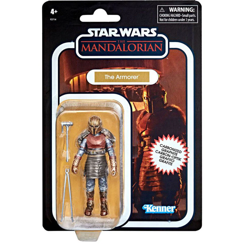 Figura The Armorer Carbonized Collection Star Wars 10Cm Vintage - Image 3
