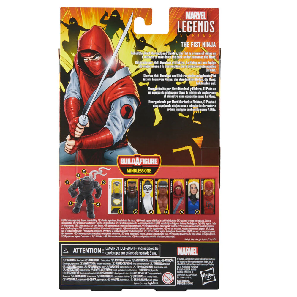 Figura The Fist Ninja Knights Legends Series Marvel 15Cm - Image 8