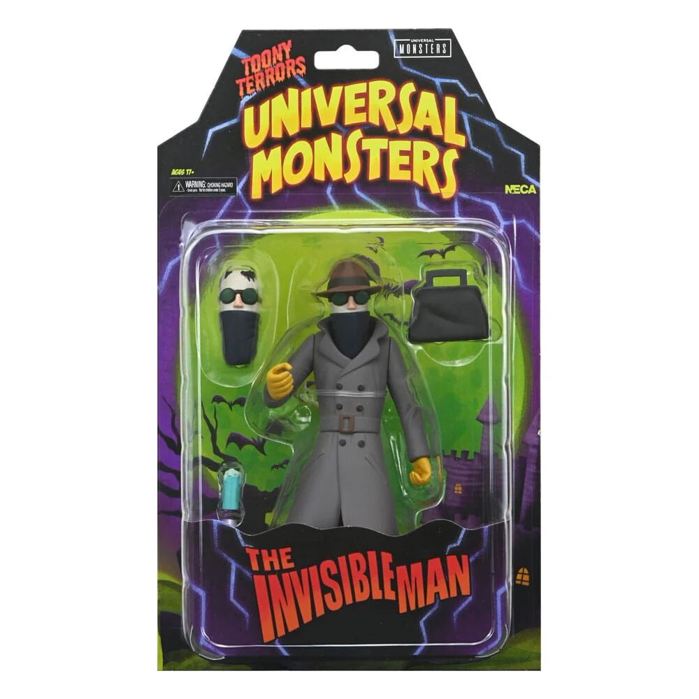 Figura The Invisible Man Universal Monsters Toony Terrors 15Cm